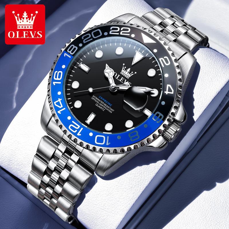 OLEVS Luminous Waterproof Men's Quartz Watch