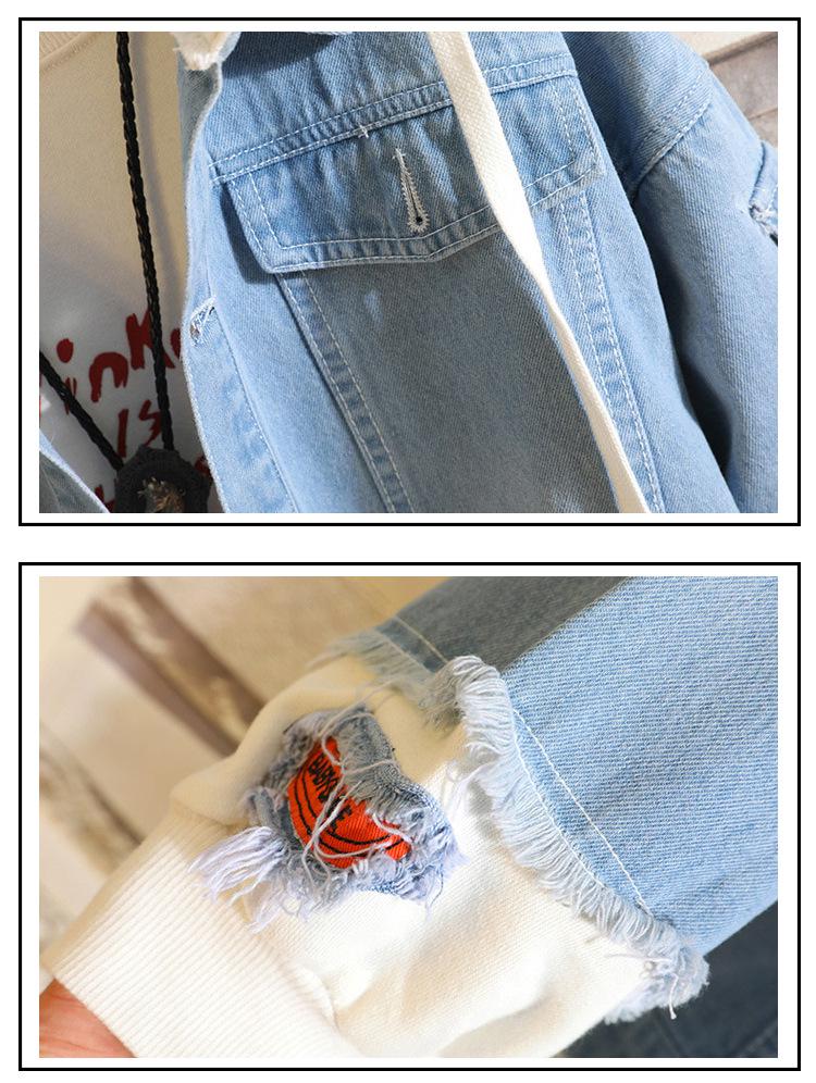 Spiderman Frühling/Herbst Anime Unisex Jeansjacken & Sweatshirts - Trendige Multicolor-Stile