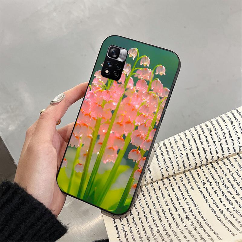 Lily of the valley Flower Phone Case For Xiaomi Redmi note 13 12 Pro 11S 11 10 Pro 10S 12S Redmi 10 13C 9C