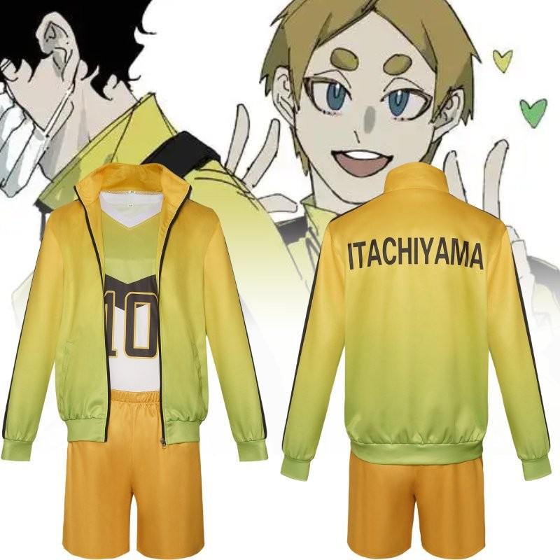 Inarizaki Academy Haikyuu School Uniform Cosplay Costume Anime Party Outfit Fans