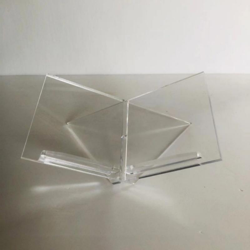Acrylic Book Holder, Open Bookstand for Display Reading Cookbook, Magazine,