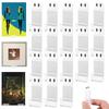 6/18Pcs Records Holder Acrylic Wall Mount Self Adhesive Album Disc Show Rack Clear Vinyl Display No Drill Storage Floating Shelf