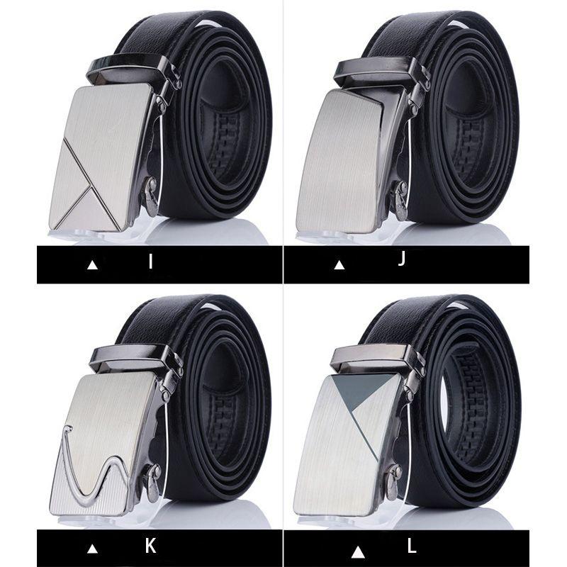 Premium Quality Men's Ratchet Dress Belt With Automatic Buckle For A Perfect Fit