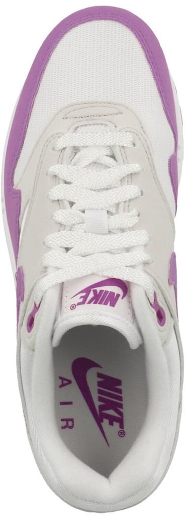 Женские кроссовки Nike Air Max 1 (DZ2628-001) нейтральный серый/белый/черный/фуксия сон