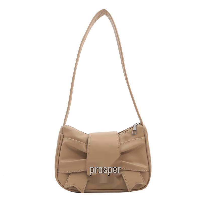 2024 Women's Trendy French Pleated Bag - Versatile Korean Style Niche Square Shoulder Bag
