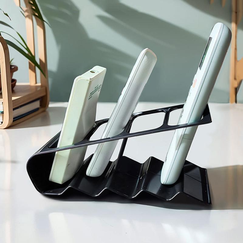 Four-Hole Air Conditioner Tv Remote Control Bracket 4-Grid Storage Rack Tv Air Conditioner Remote Control Bracket