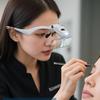 Head-mounted Eyelash Magnifier & Light for Acne and Tattoo Work