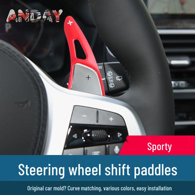 BMW Carbon Fiber Shift Paddles for New 5 Series, X5, X6, X3, X4, and 3 Series Interior Modification
