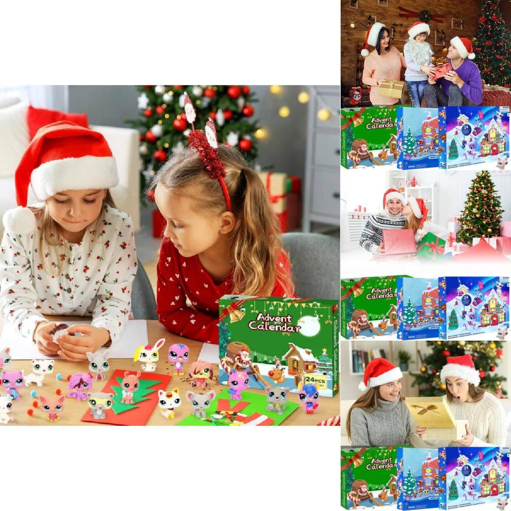 24 Days Of Christmas Anime Character Blind Box Advent Calendar Ideal For Family Enjoyment