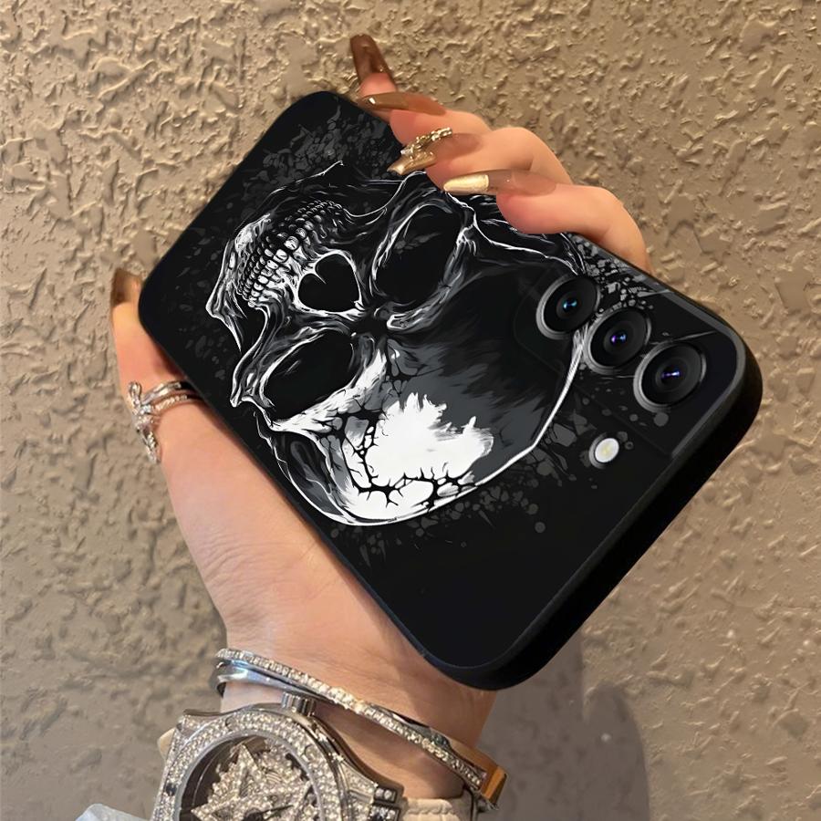 Black Soft Phone Cover Case for Samsung Galaxy S23 FE S25+ S24 Plus S23+ S25 Ultra S24+ Note 20 10 S20 S22 S21 Minimally