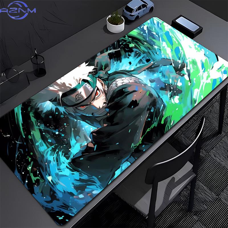 Gaming Mouse Pad NARUTO Hatake Kakashi Office Carpet Mouse Mats Gamer Rug Desk Accessories Computer Table Pads PC Anime Mousepad