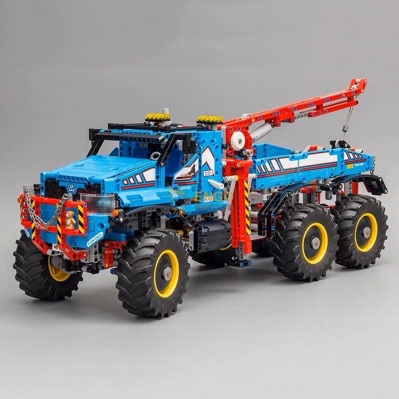 LEGO Technology Mechanical Set 6X6 All Terrain Truck Building Blocks 1001 2000pcs 42070 1001-2000pcs
