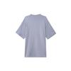 Nike T Shirts Men's Steel Blue Crew Neck Moderate Straight Fit DX0188-493
