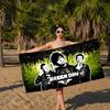 Classic Band G-Green D-Day Microfiber Beach Towel Absorbent Quick Dry Soft Yoga Swimming Resort Mountain Climbing Towel