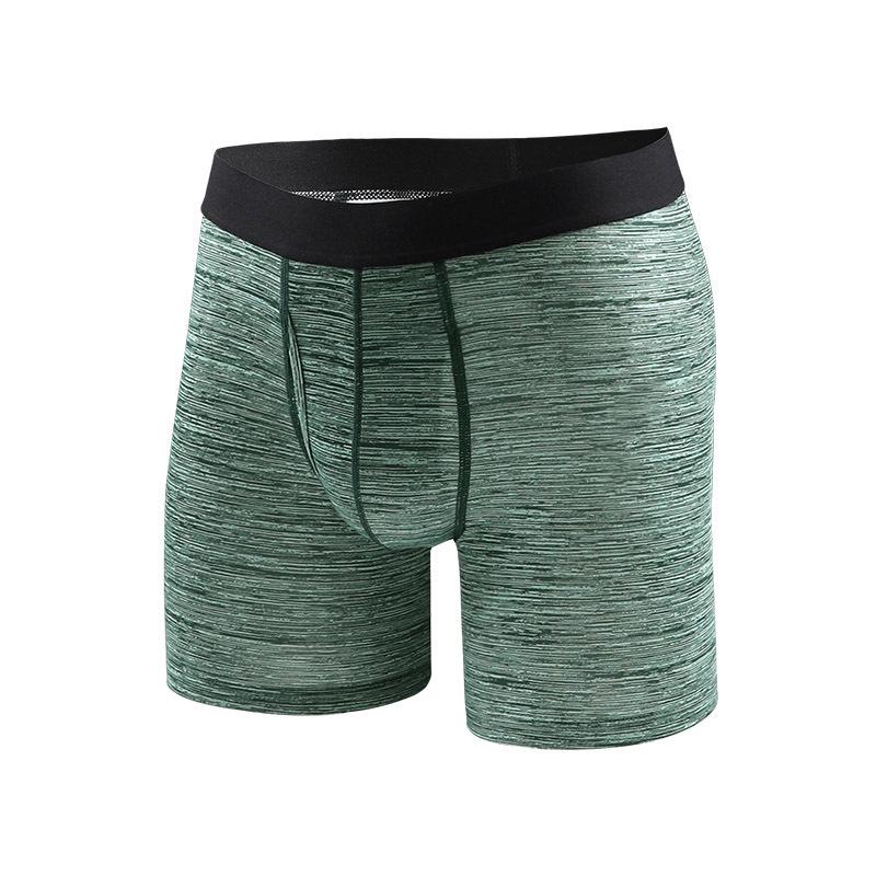 Pánské boxerky s nízkým pasem, prodyšné, pro cyklistiku a běhání, plus size