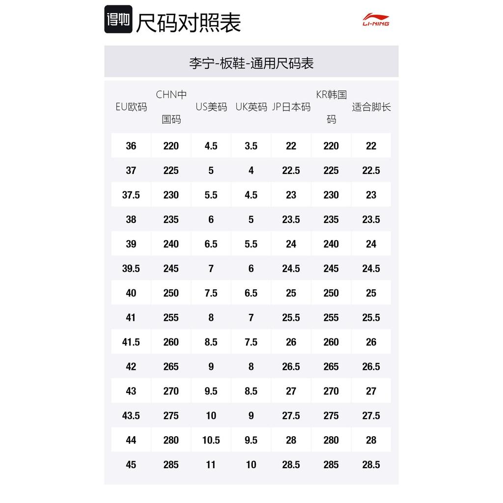 Li Ning 001 BTC Slip Resistant, Abrasion Resistant, Balanced, Lightweight Low top Skateboard Shoes Unisex White Red AECR001-4