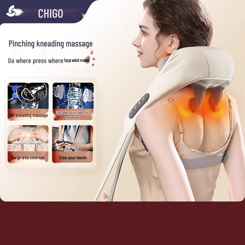 

Chigo Electric Kneading Shoulder & Neck Massager
