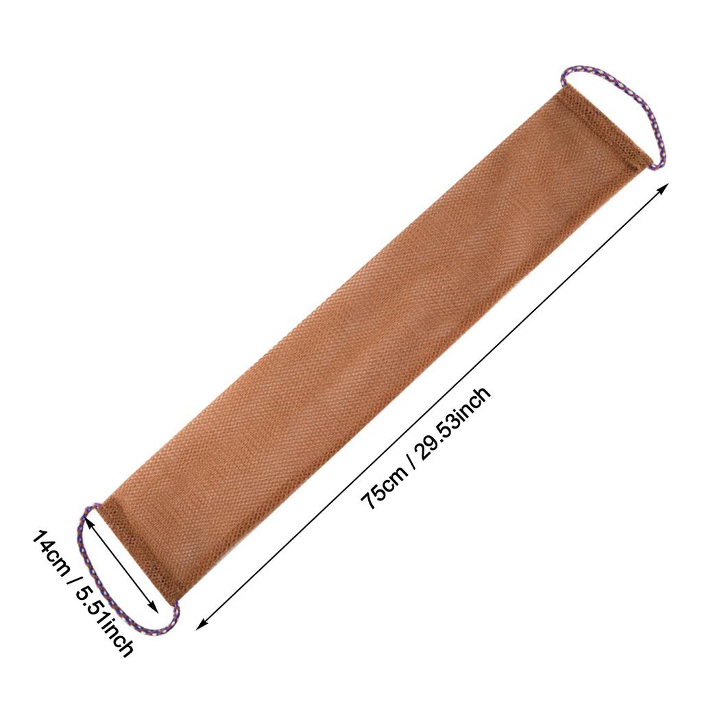 African Exfoliating Net Sponge Shower Body Scrubber Back Scrubber for Shower Body Cleaning Use