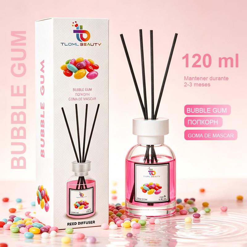 High-End Flameless Fragrance Diffuser for Bedroom Ambiance and Deodorizing 120ML