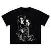 YUNGBLUDOzzy Osbourne 100Cotton Shirt Unisex Retro Y2k Hiphop 2026 Summer Unisexs Oneck Short Sleeve Graphics Tshirt Fan Gift