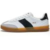Lekkie Wygodne Antypoślizgowe Amortyzujące Niskie Buty Skateboardowe Unisex Sneakersy Białe K0EW5CC77-012