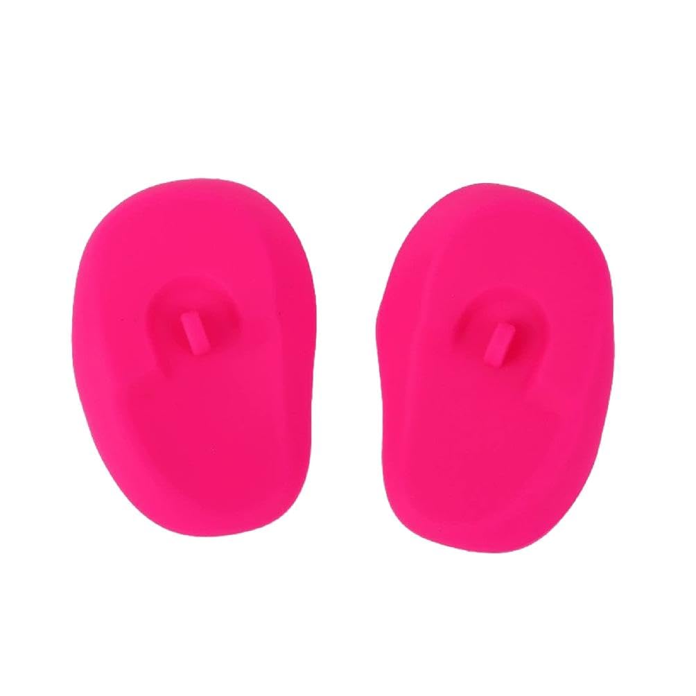 

Silicone Hair Dye Ear Covers Hair Coloring Dyeing Ear Protector Shower Ear Shield Earmuffs Caps Salon Hairdressing Accessories