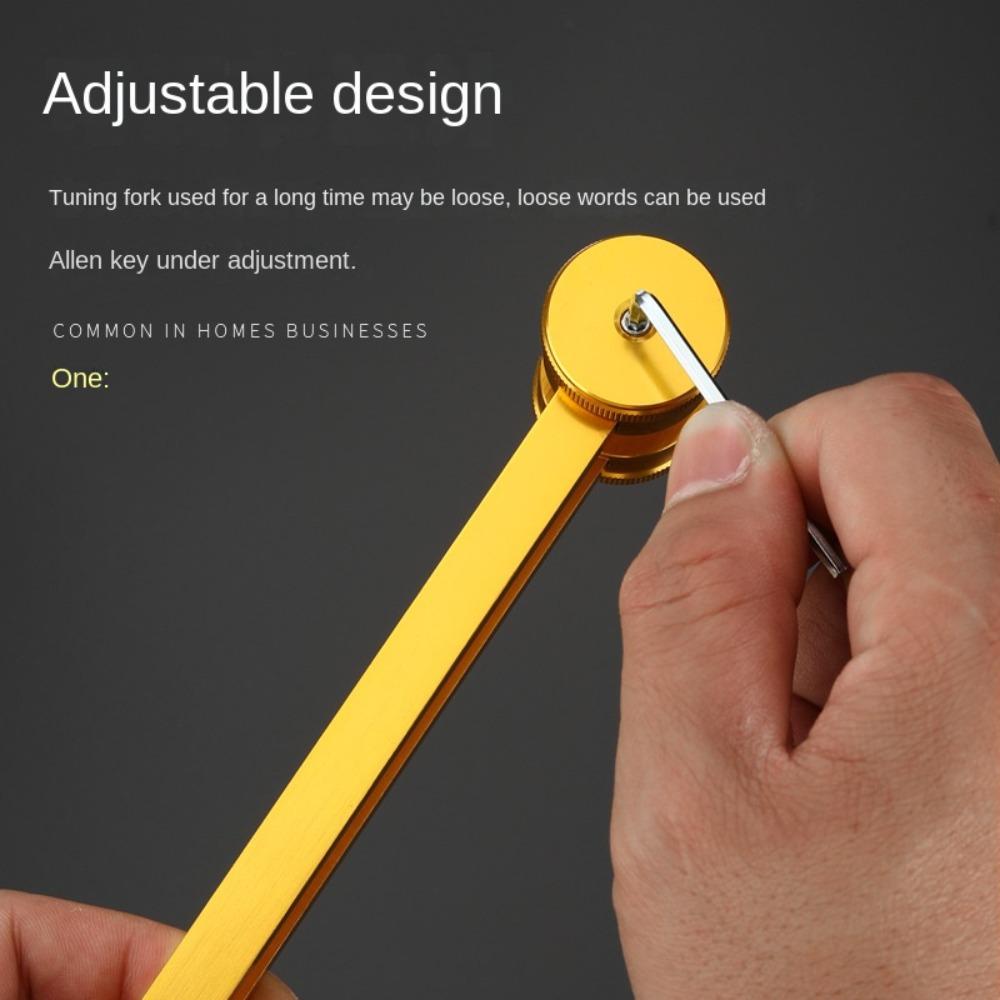 Aluminium Zinc Zinc Alloy 128 Hz Tuning Fork Set Healing Chakra Tuning Fork 128 Hz Tuner  Reliever