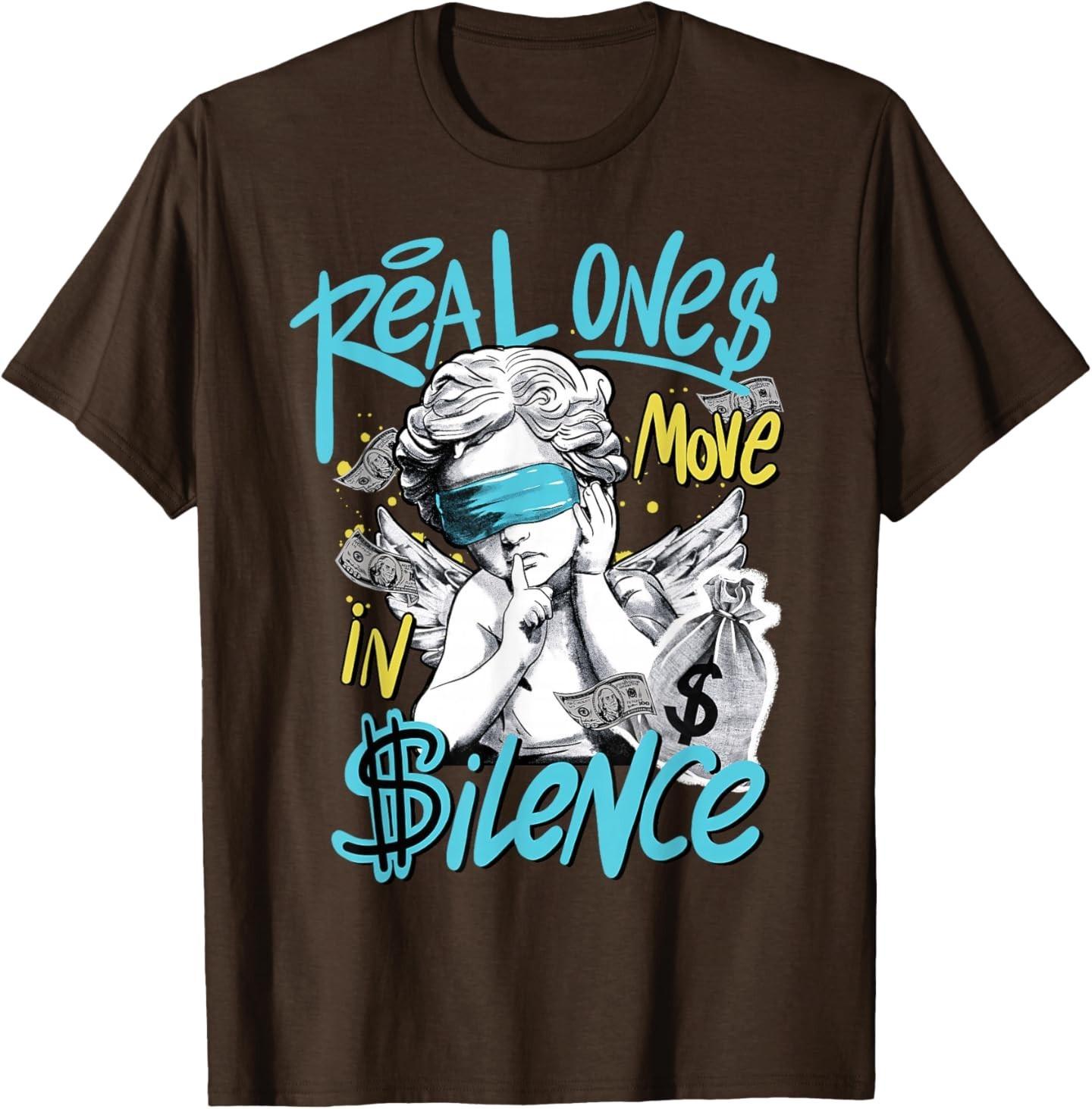 Move in Silence Gamma Blue 11s Matching Tee for Men Women T-Shirt S разноцветный