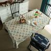 Kitchen Dining Table Cotton Linen Rectangle Table Cloth