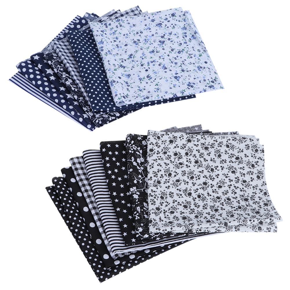 14 Stück Bedruckter Baumwollstoff Näh Quiltstoff DIY Handarbeit Nadelarbeitszubehör