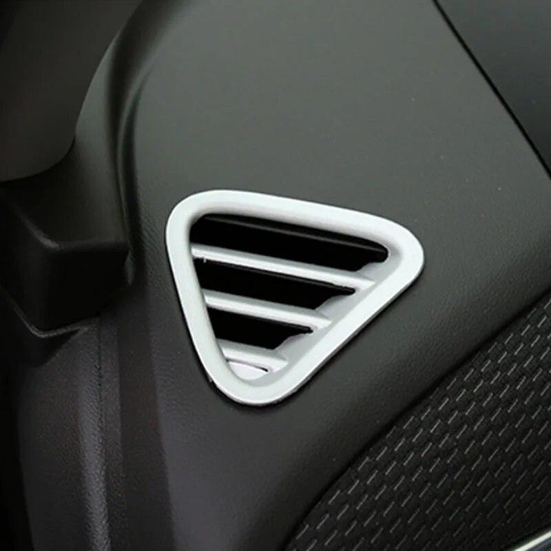 My Good Car stainless steel or ABS Chrome Car front Small air outlet Decoration Cover Trim For Chevrolet Equinox 2017 2018