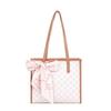 Women's 2022 Trendy Large Silk Scarf Shoulder Tote Bag