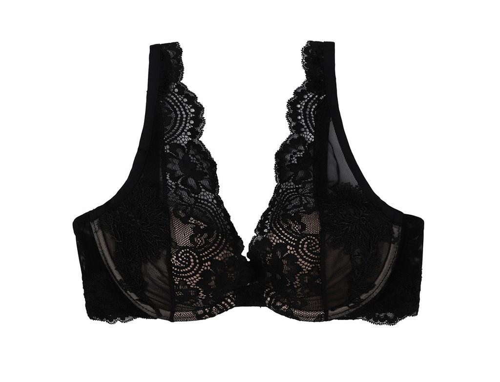 French Sexy Lace Lingerie for Women's Summer, Thin, Large Bust, Slimming, Anti-sagging, Top Support, Pure and Beautiful Back Bra Set