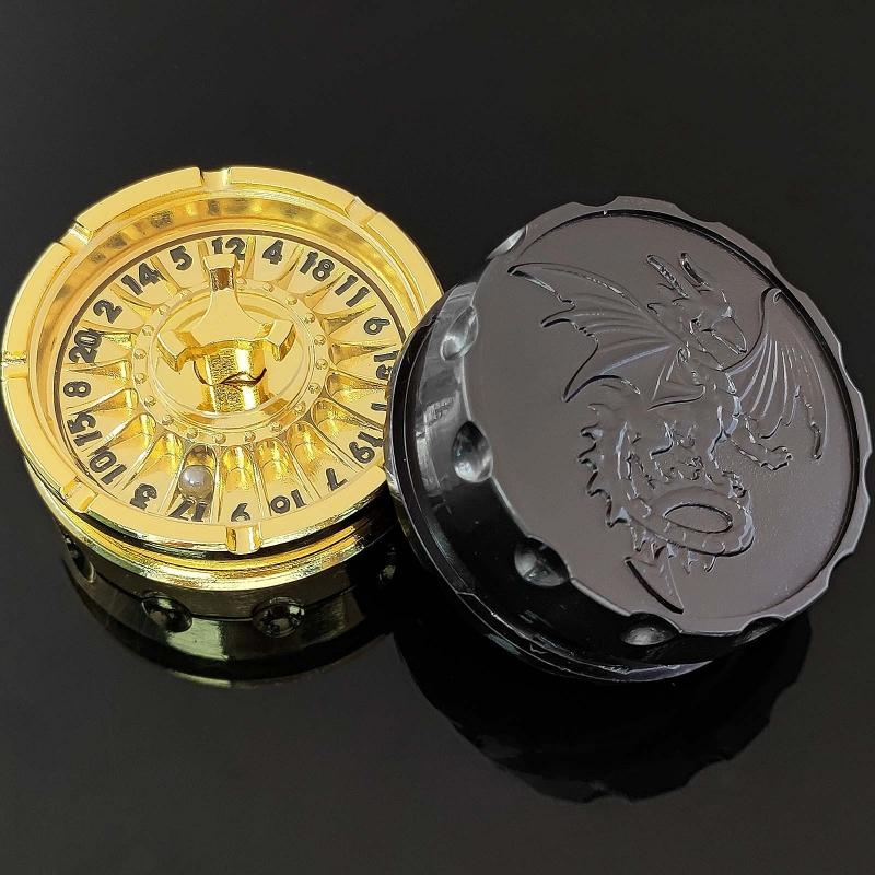 Fingertip Gyro Roulette DND Dice Spinning Games Fingertip for Roleplaying Games RPG MTG Toy