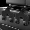 Double Hook Car Back Seats Hook 2 in 1 Auto Rear Seats Hanger Universal Car Headrest Hooks  Purse