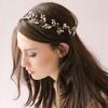 1PC Leaf Headband Simplicity Alloy Elegant Accessories Gift Headband Wedding Bead Bride Handmade