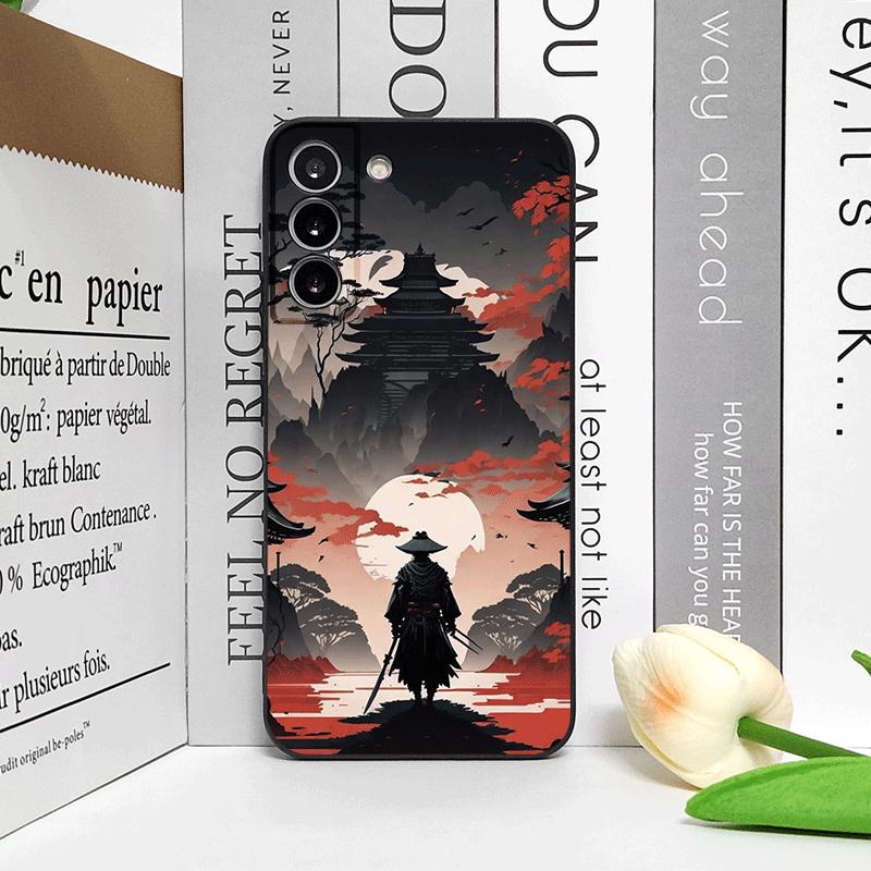 Ink Art Print Japanese Landscape Mountain Phone Case for Motorola Moto G85 G75 G04 G05 G34 E14Pro Edge 50 Fusion 40 30 Neo Cover
