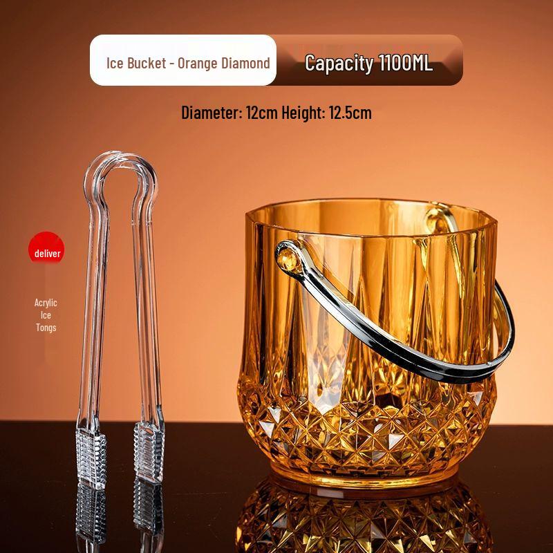 Acrylic Household Ice Bucket