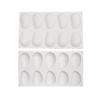 10 Holes 3D Mango Silicone Mold Diy Craft Soap Candle Mold Mousse Cake Ice Mold Cake Decoration Tool Baking Accessories