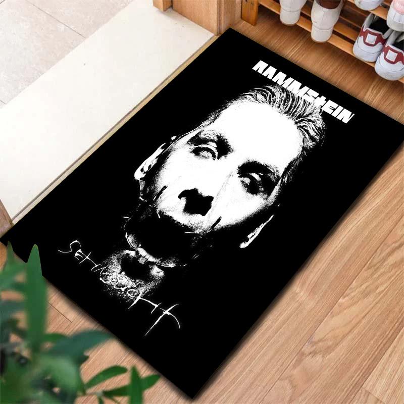 Rammstein Carpet Rug for Living Room Bedroom Home Sofa Decoration,Kids play Nonslip Floor Mat