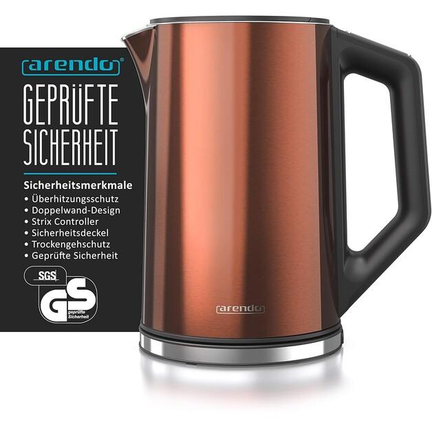 Чайник Arendo Elegant kupfer (305311)
