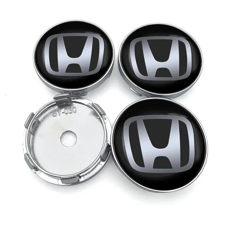 2025 Caldo 4pz Tappo Coprimozzo Centrale Ruota Auto Copertura Antipolvere Mozzo Cerchione Per Honda Civic Varadero Xl1000 Xadv 750 Forza Shadow Vt60