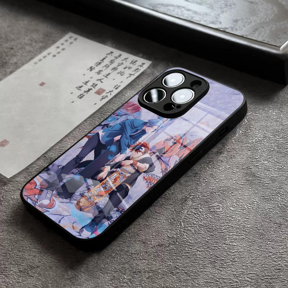 Boy S-Sk8 The Infinity Anime Phone Case For IPhone 17 16 Pro Max 15 Plus 14 Pro 12 11 13 Mini X XR XS Max SE Glass Cover