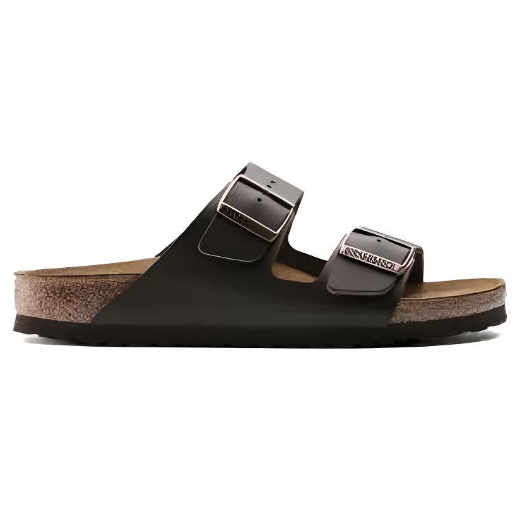 Birkenstock Slide Slippers Unisex Dark Brown Regular 0051101