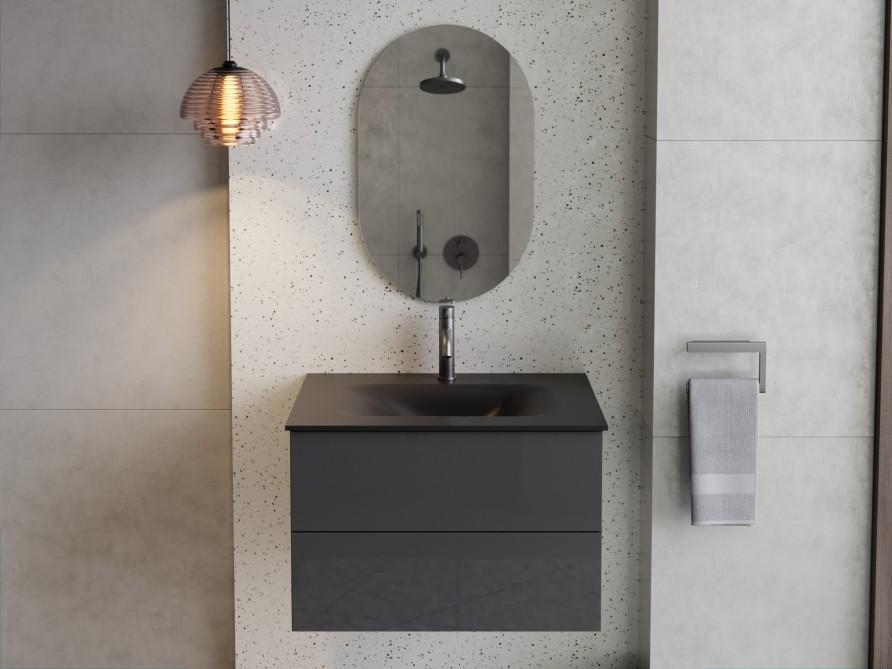 ILLUSION chrome concealed washbasin tap Besco