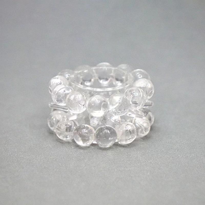 Silicone Sheep Eye Ponytail Cock Ring Hair Tie