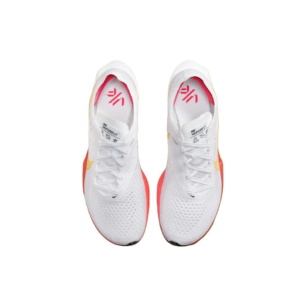 Nike ZoomX Vaporfly 3 Blanco Topacio Dorado Coral Marino Mujer DV4130-101