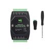 Industrial 8-Channel Analog Output Module 12-bit DA Converter DC 7-36V Wide Voltage Isolation Modbus RTU Current/Voltage