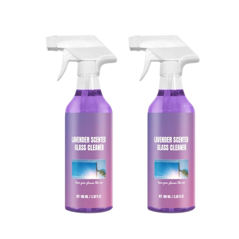 

100ml Car Glass Water Mark Cleaner Scale Remove Spray Refurbishment Agent Automobile Maintenance Solution