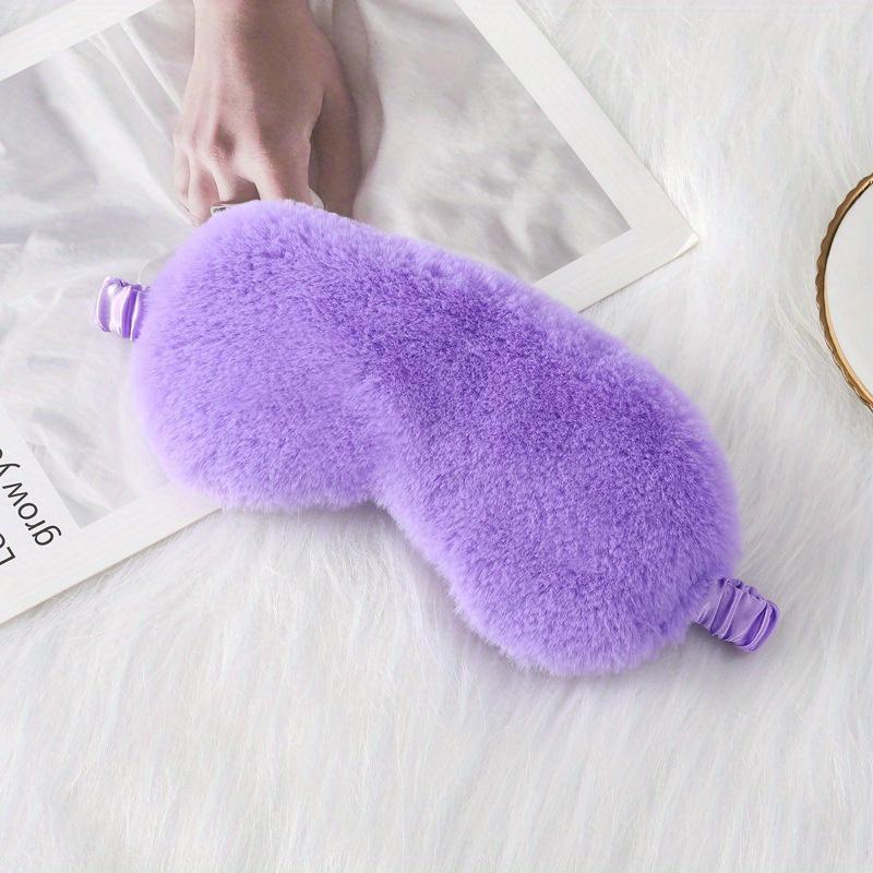 1pc Super Soft, Skin Friendly Plush Eye Mask for Sleep and Fatigue Relief - No Electricity, Relaxation and Better Sleep Blackout